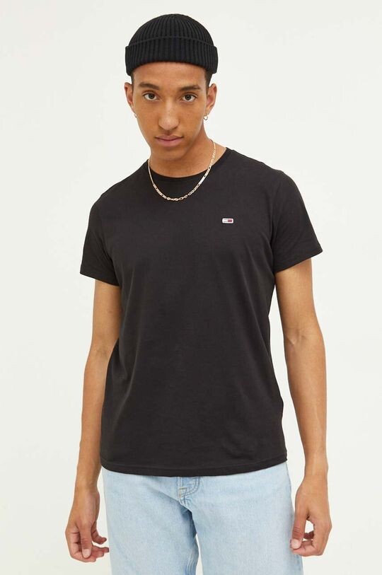 

Комплект хлопковых футболок , 2 шт. Tommy Jeans, черный