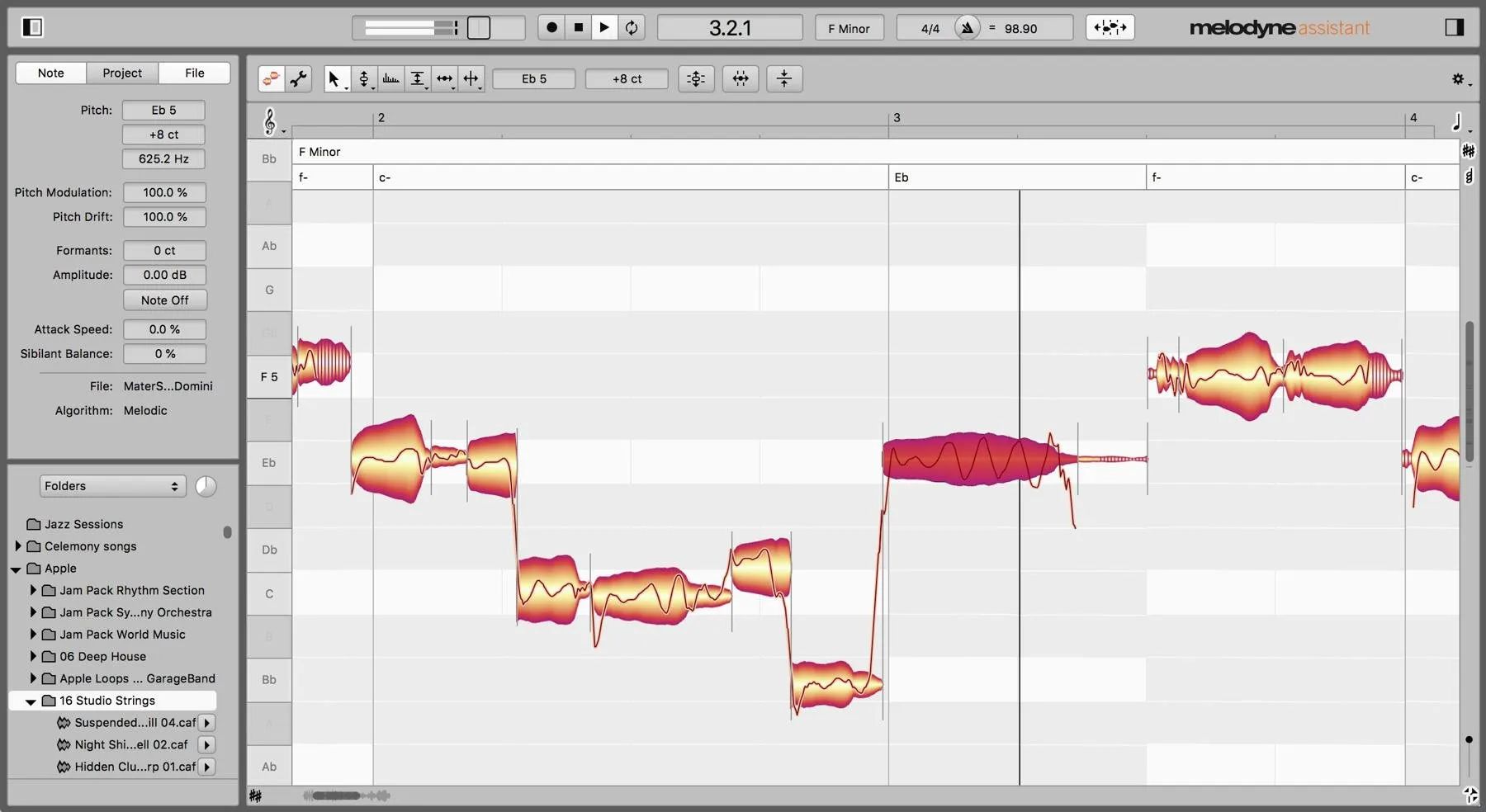 Celemony melodyne