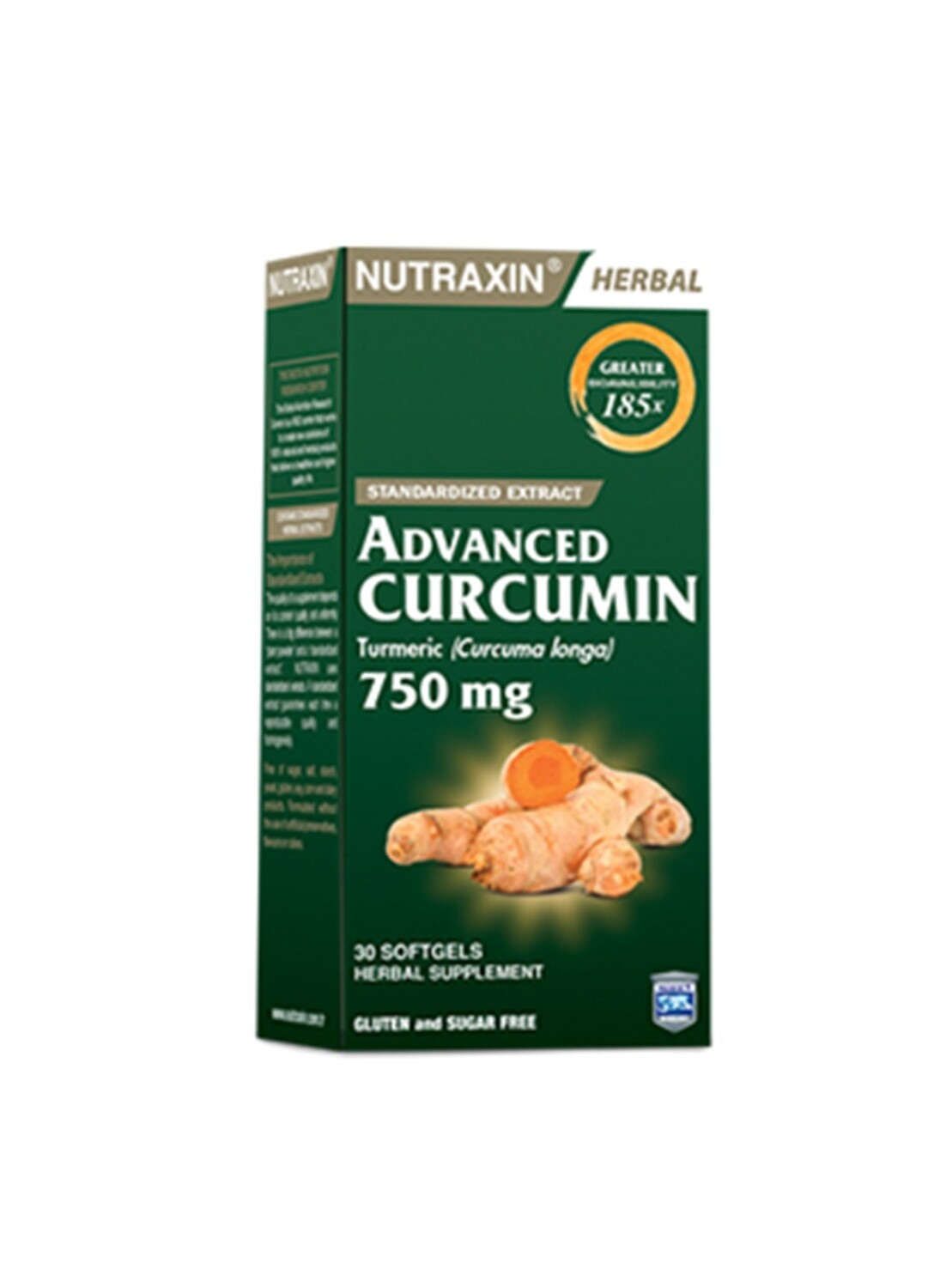 

Nutraxin Curcumin Advanced 750 мг 30 капсул