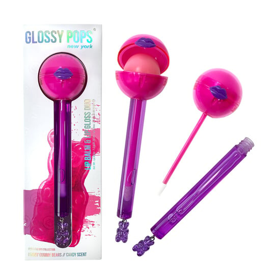 

Бальзам Gummy Gummy Bear и блеск для губ Glossy Pops