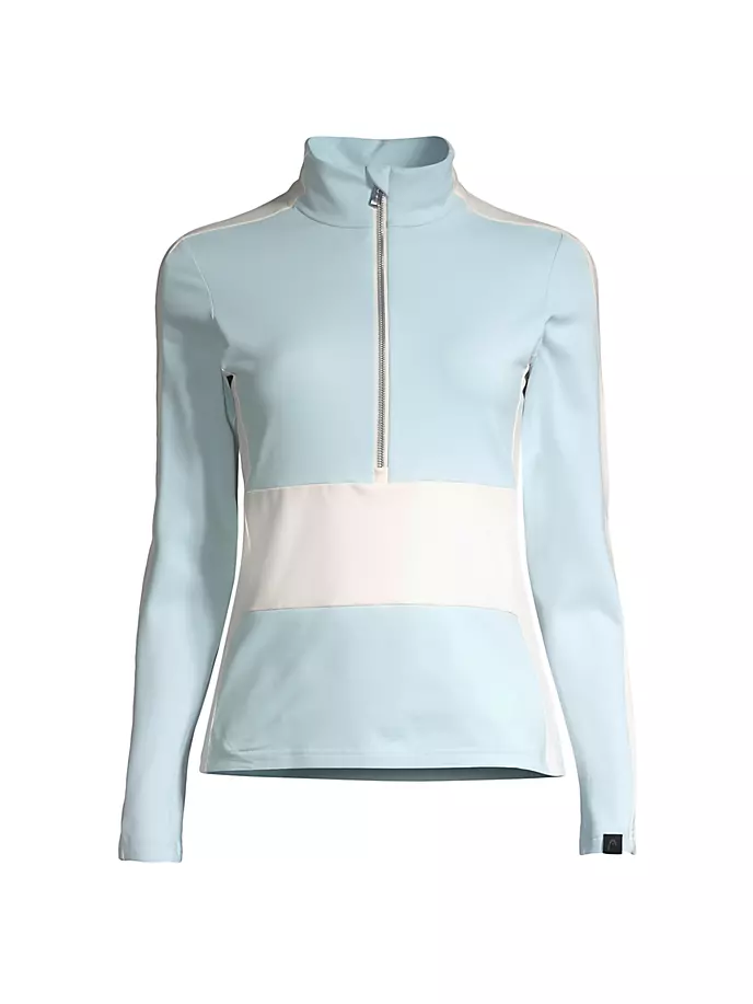 

Лыжная куртка Legacy с цветными блоками и молнией до четверти Head Sportswear, синий