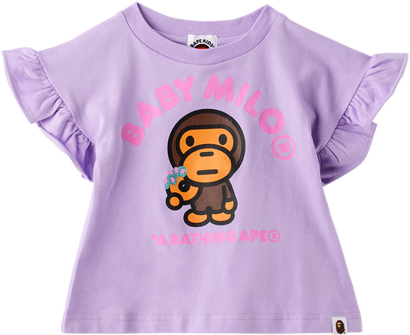 

Футболка Baby Purple Baby Milo Donuts BAPE