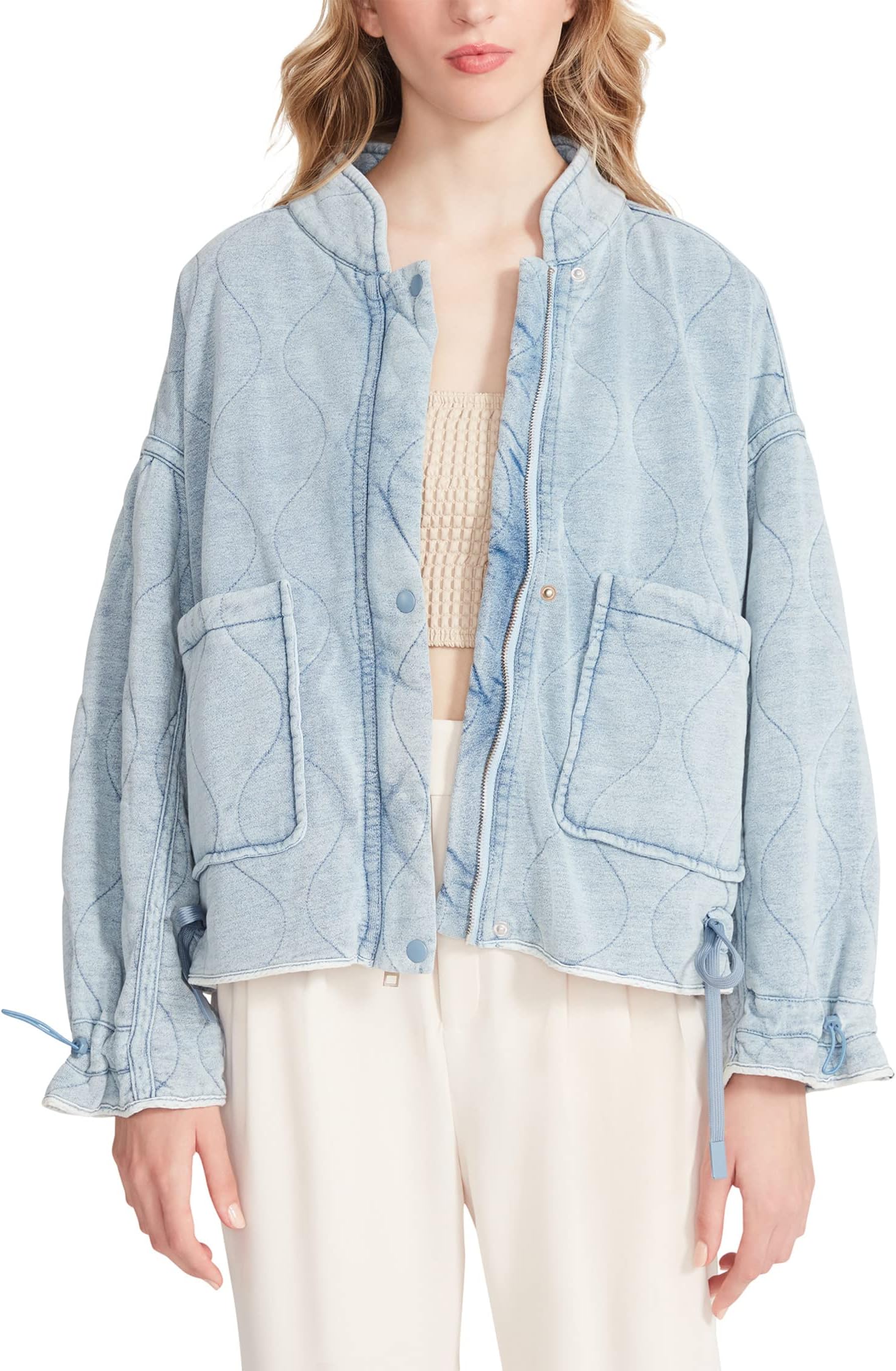 

Куртка Stefani Jacket Steve Madden, цвет Chambray Blue