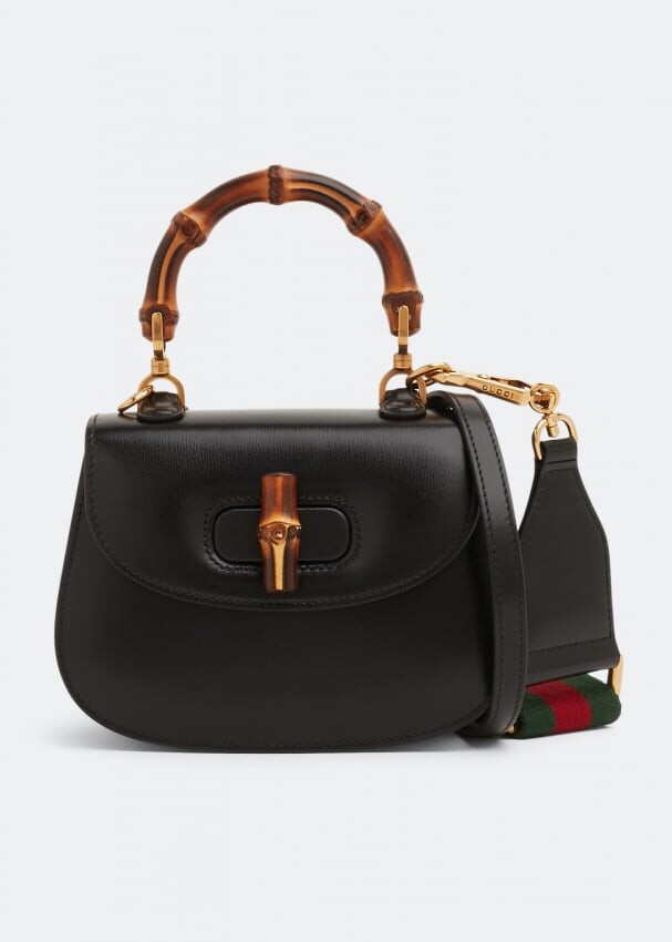 

Сумка Gucci Bamboo 1947 Small Top Handle, черный