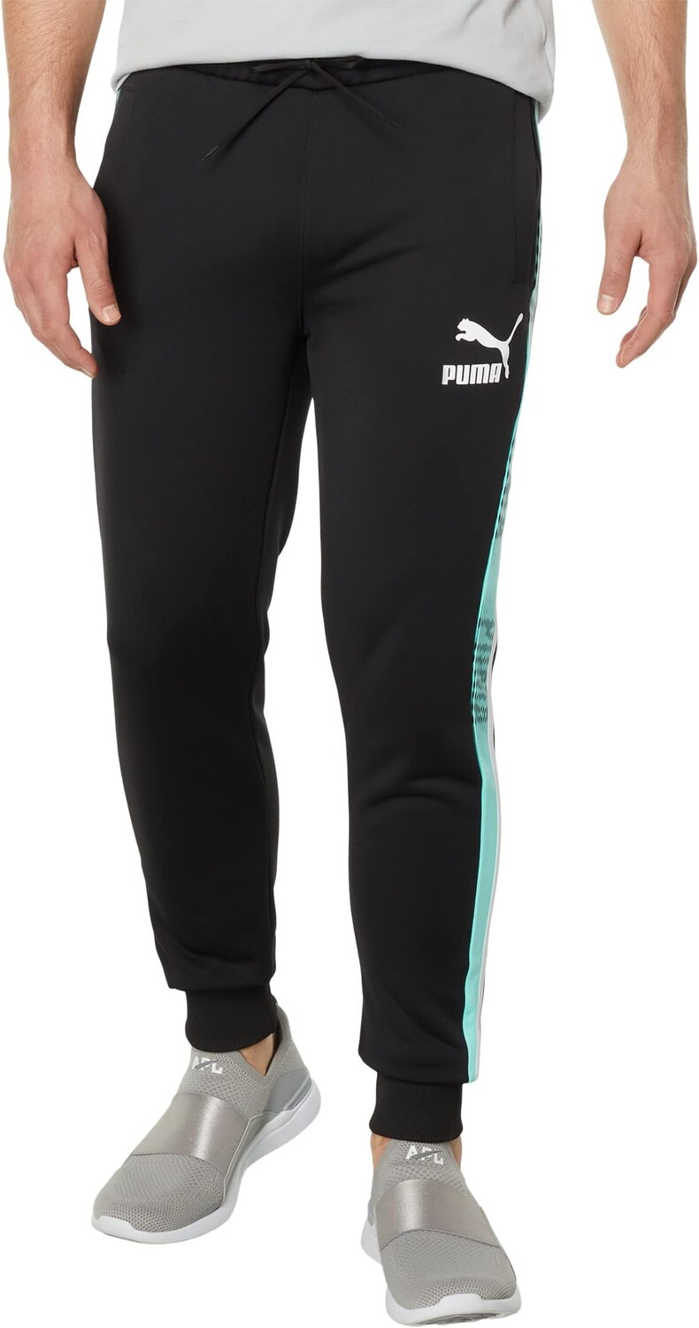 

Спортивные брюки T7 PUMA, цвет Black/Mint