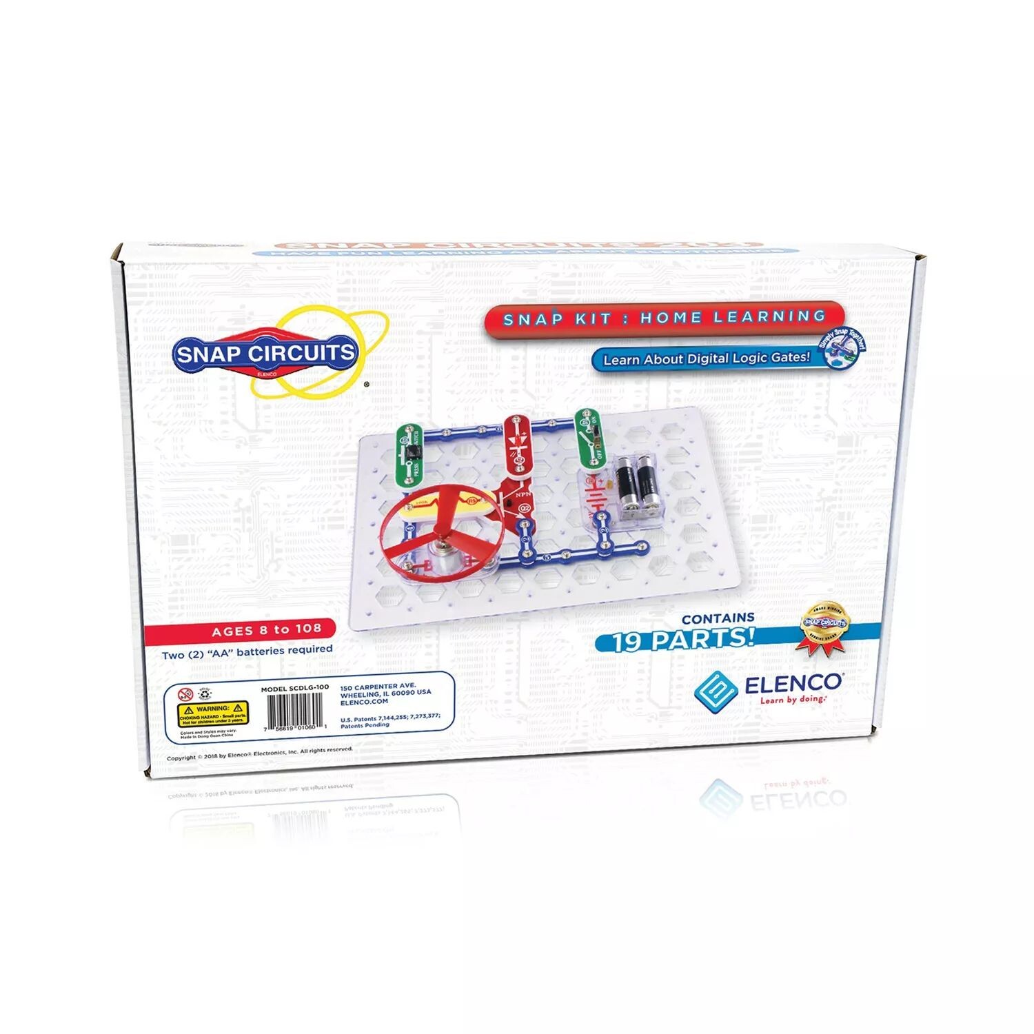 

Набор Elenco Snap Circuits для домашнего обучения и образования Elenco