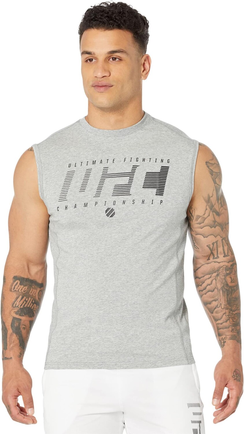 

Футболка без рукавов с круглым вырезом Ultimate Fighting UFC, цвет Sport Grey Heather