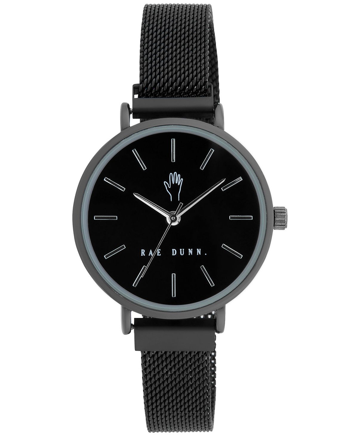 Женские часы Robin из черного сплава с сетчатым браслетом, 33 мм Rae Dunn lori lieberman gun metal sky 200g limited edition