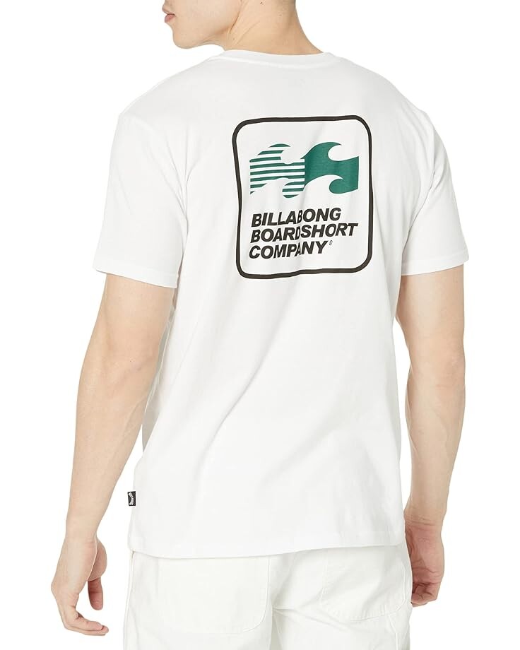 

Футболка Billabong Walled Short Sleeve Tee, белый
