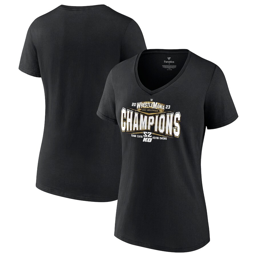 

Футболка с коротким рукавом Fanatics Branded Sami Zayn, черный