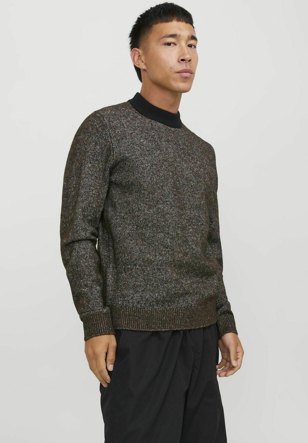 

Свитер Jcospace Mock Neck Jack & Jones, цвет seal brown