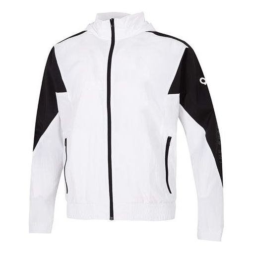Куртка adidas Fi Bp2 Wvjk Contrasting Colors Logo Athleisure Casual Sports hooded Woven Jacket White, мультиколор