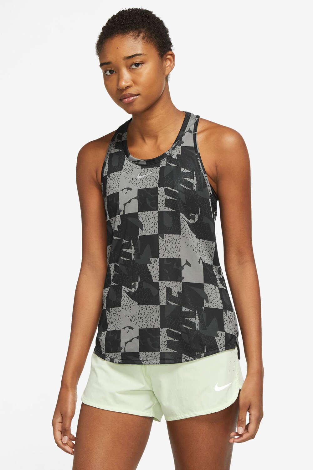 Топ без рукавов Dri-FIT One Nike, черный