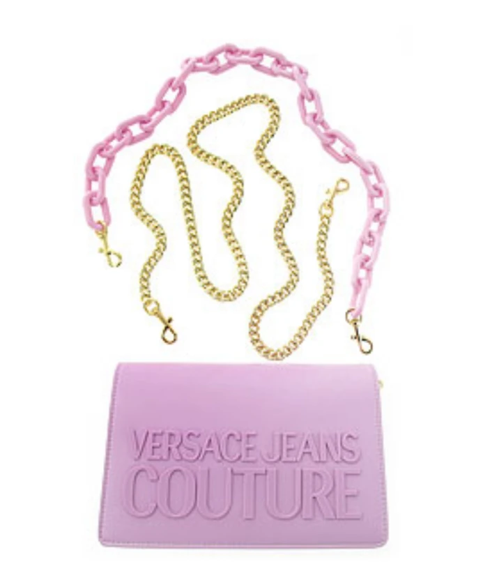 

Стильная модная сумка Versace Jeans Couture, фиолетовый