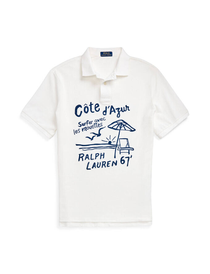 

Рубашка поло Polo Ralph Lauren, белый