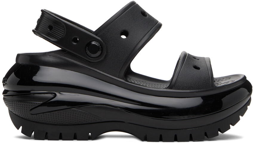 

Черные сандалии Mega Crush Crocs
