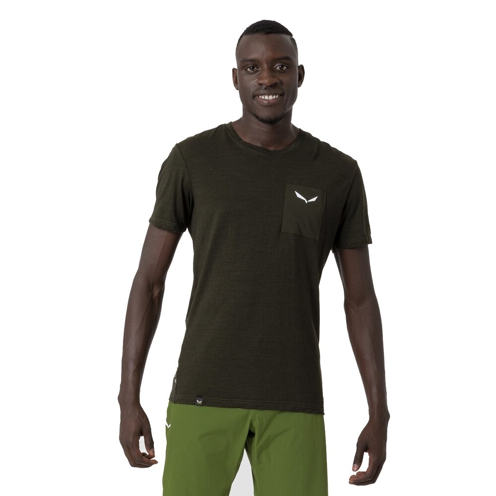 

Шорты Salewa Talveno Durastretch, зеленый