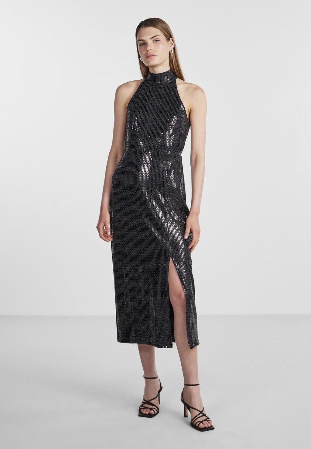 

Коктейльное платье / Вечернее платье YASDARKNESS HALTERNECK DRESS YAS, черный
