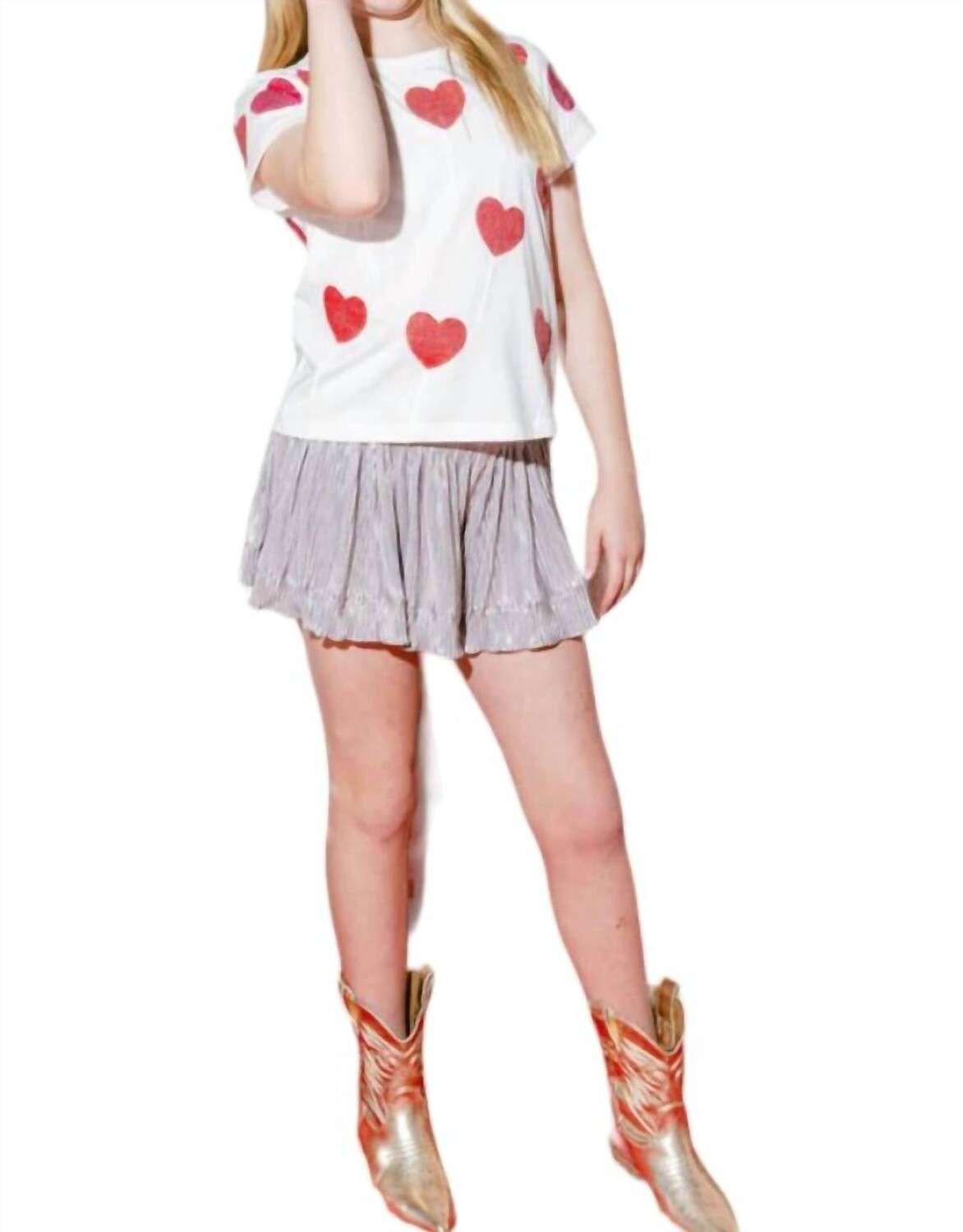 

Белая футболка Kids Heart Lollipop Queen Of Sparkles, белый