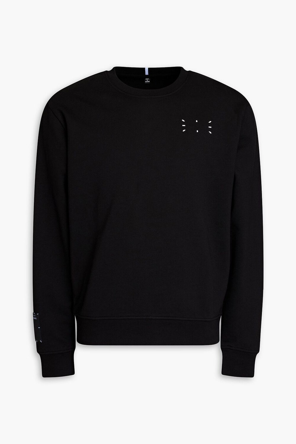 

Толстовка из французской хлопковой махры с аппликацией MCQ ALEXANDER MCQUEEN, черный