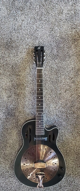 

Акустическая гитара Ortega RRG40CE Resonator Guitar, Distressed Satin Black