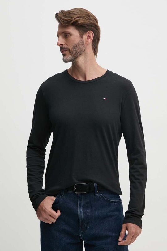 

Хлопковые рубашки с длинными рукавами (3 шт.) Tommy Hilfiger, черный