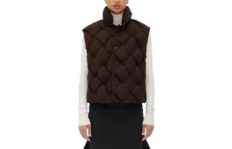

Жилет женский Bottega Veneta, шоколадно-коричневый