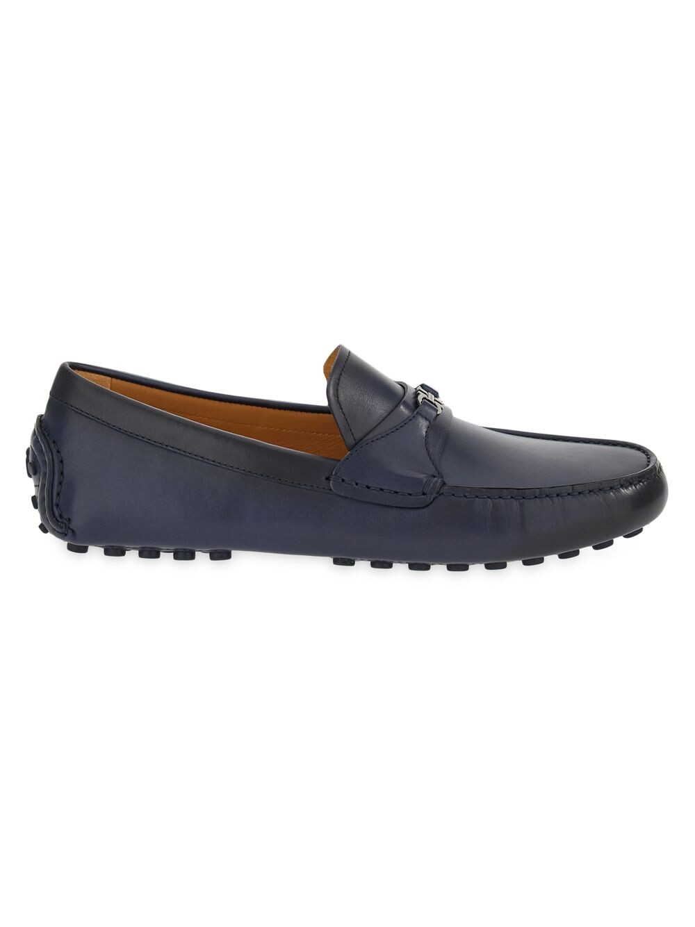 

Кожаные лоферы Florin FERRAGAMO, синий