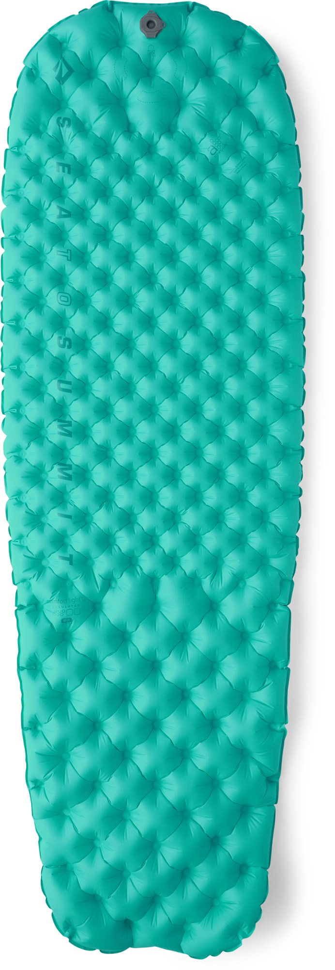 Легкий изолирующий воздушный спальный коврик Comfort — женский Sea to Summit, синий