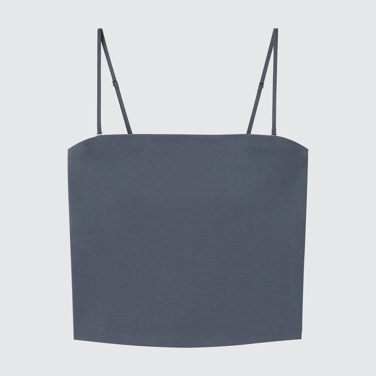 

Топ-тюбик Uniqlo Airism из хлопка, серый