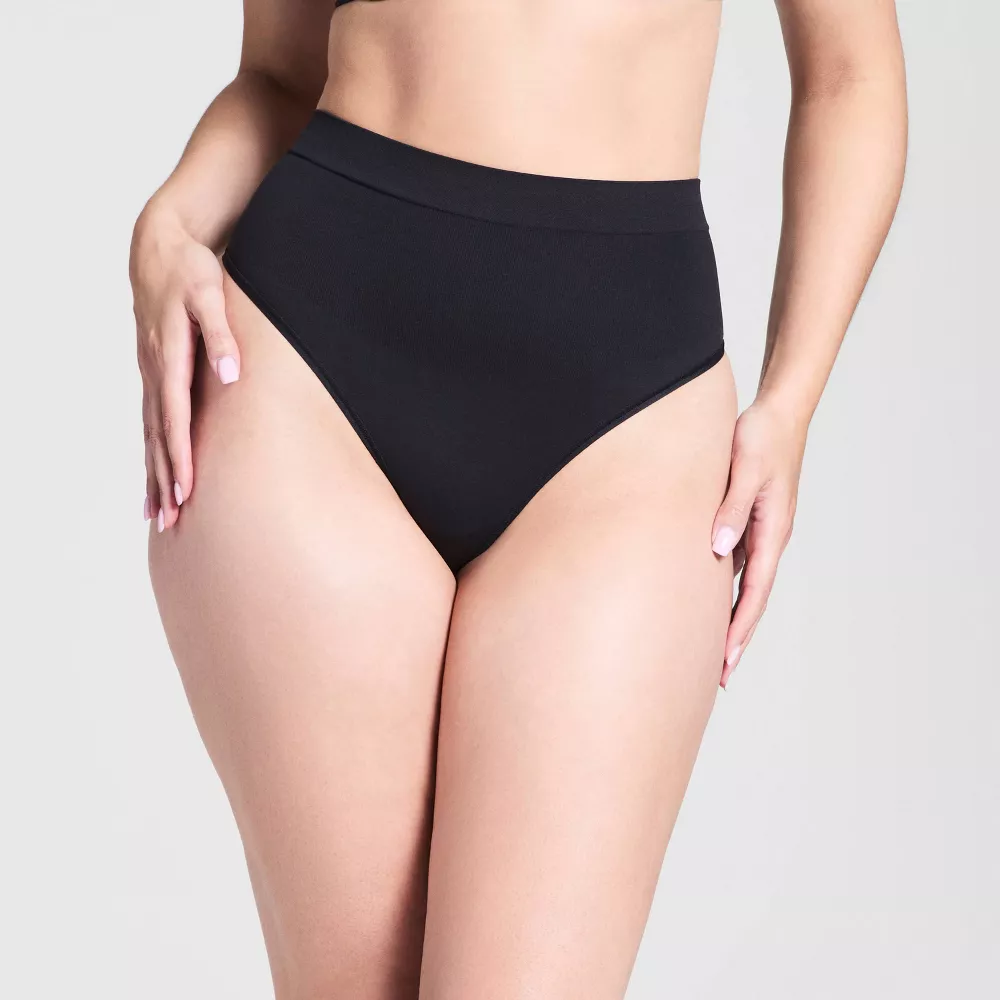 

Женские стринги ASSETS by SPANX All Around Smoothers, цвет Black