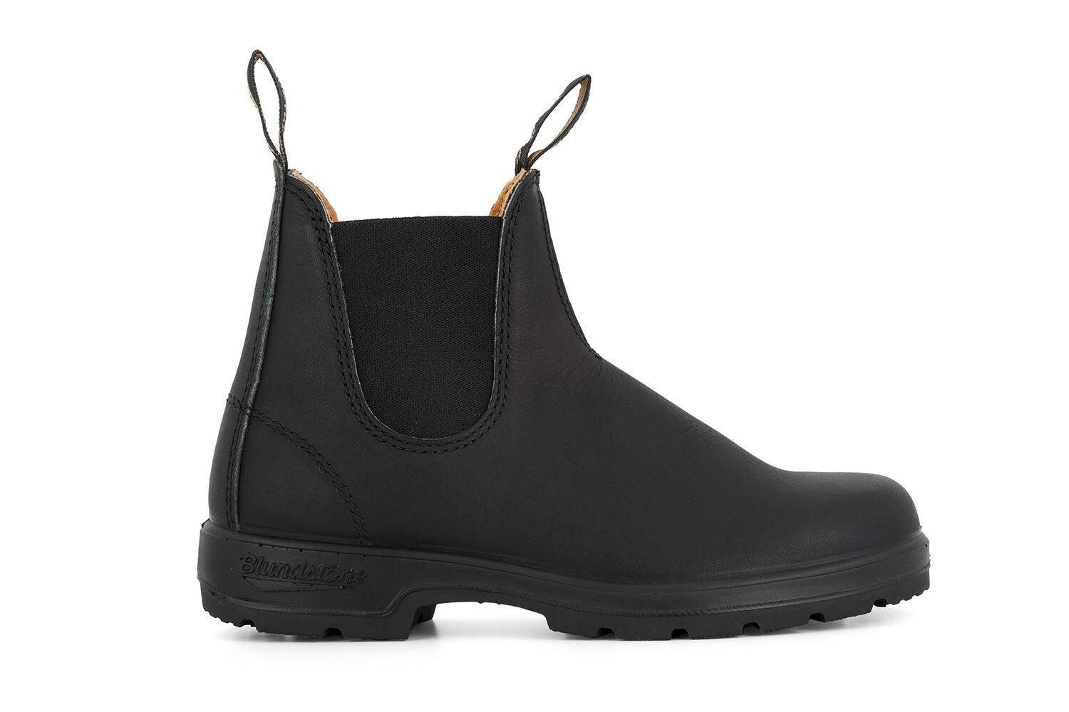 

Кожаная плоская шляпа газетчика с острыми козырьками Blundstone, черный