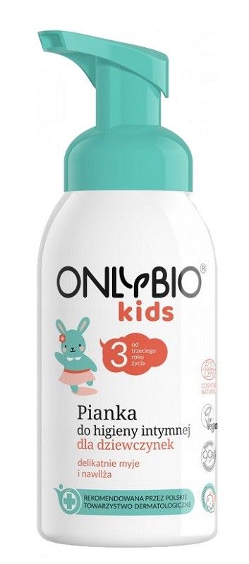 OnlyBio Baby пена для интимной гигиены для детей, 300 ml