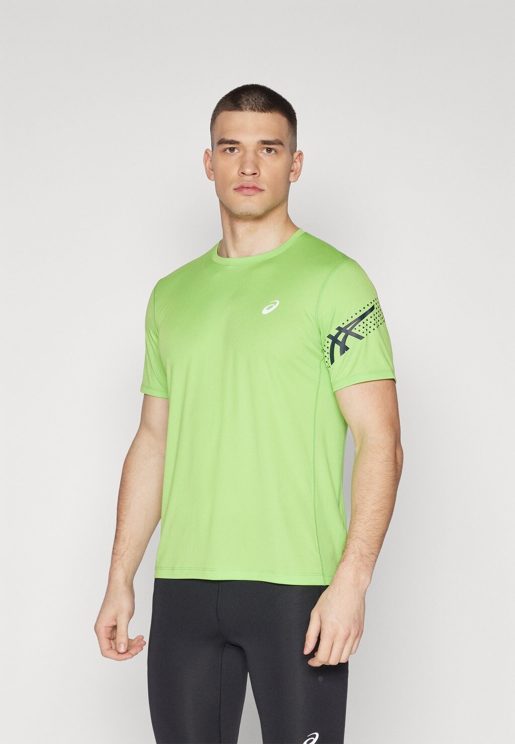 

Спортивная футболка ICON TOP ASICS, цвет electric lime/french blue