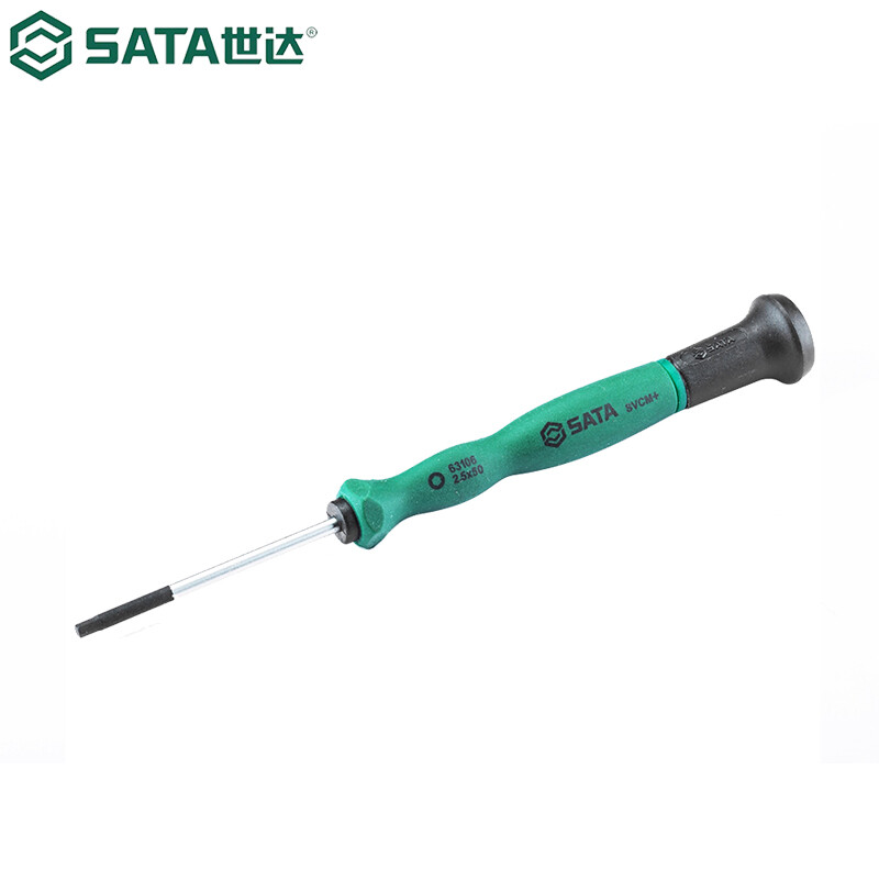 Шестигранная микроотвертка SATA, мультиспецификация 63102 (шестигранная микроотвертка 0,9x40 мм)