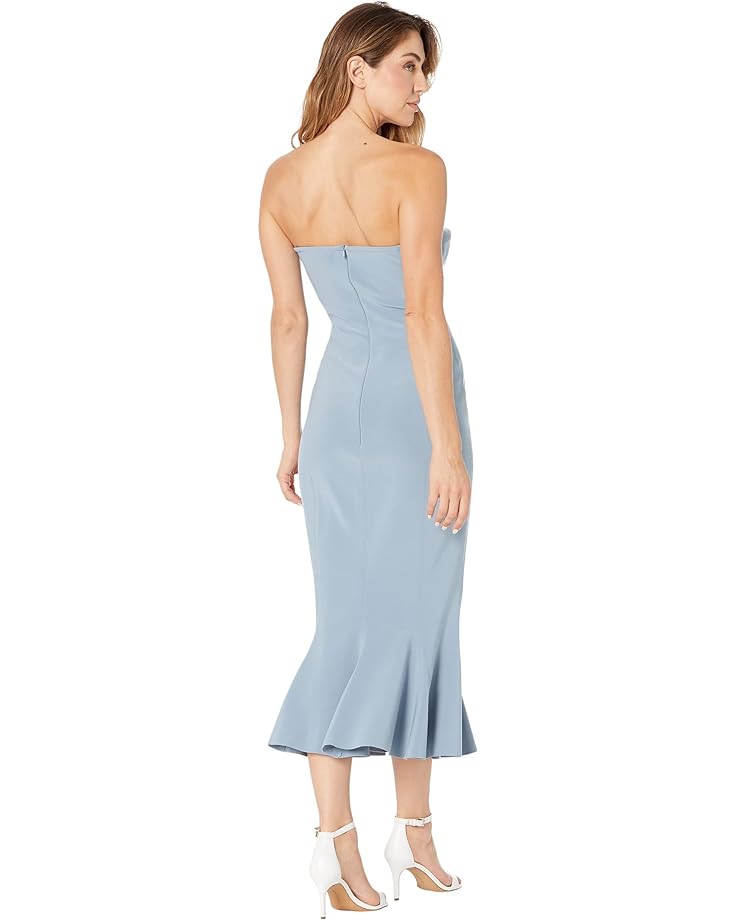 Платье Norma Kamali Corset Dress To Midcalf, цвет Soft Blue