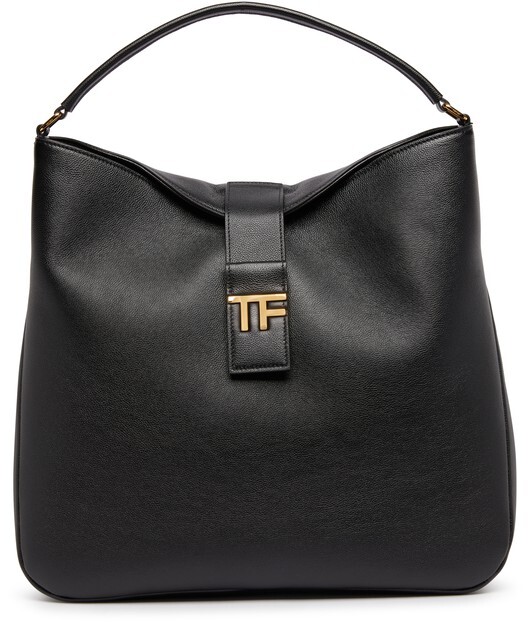

Сумка Hobo среднего размера Tom Ford, черный