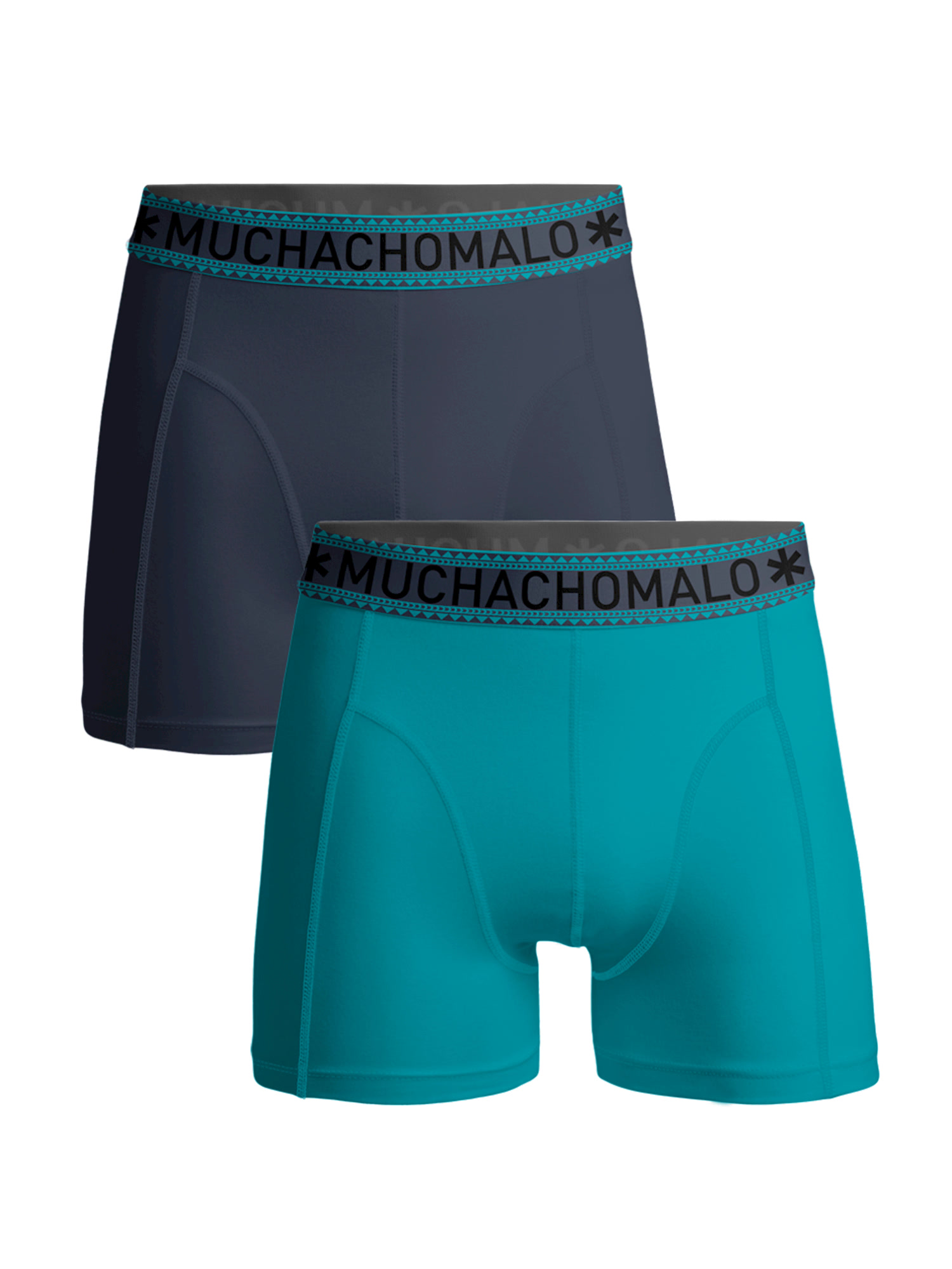Боксеры Muchachomalo 2er-Set: Boxershorts, цвет Blue/Blue боксеры muchachomalo 2er set boxershorts цвет multicolor blue
