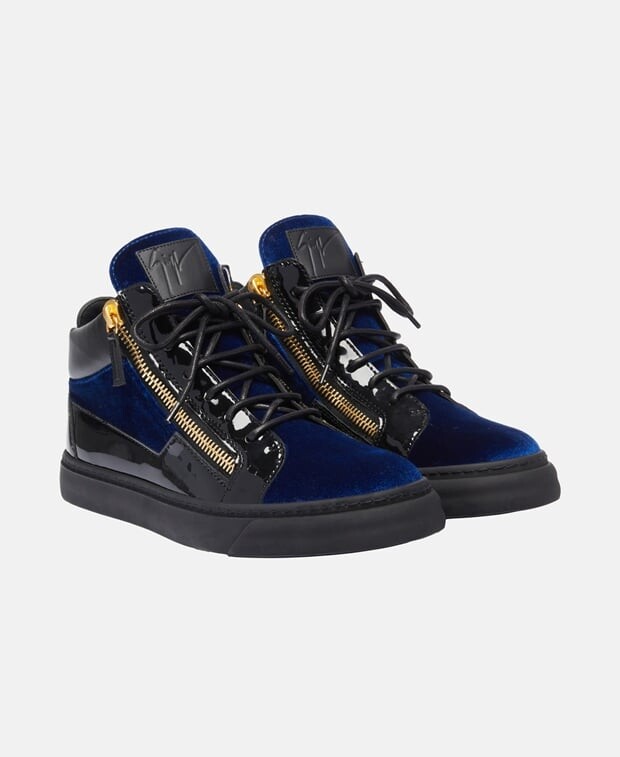 

Кроссовки Giuseppe Zanotti Design, королевский синий