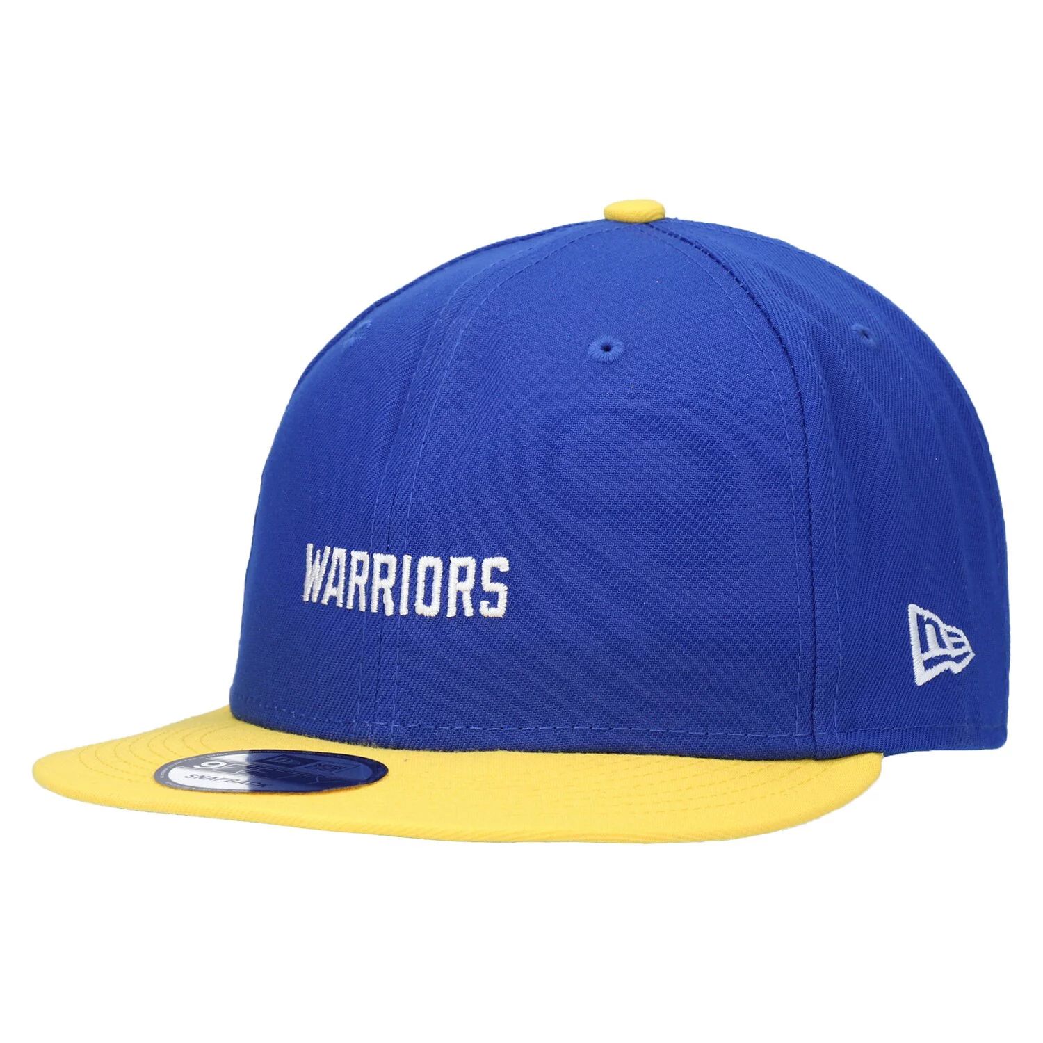 

Мужская кепка New Era Royal Golden State Warriors Hardwood Classics Double Hit 9FIFTY Snapback