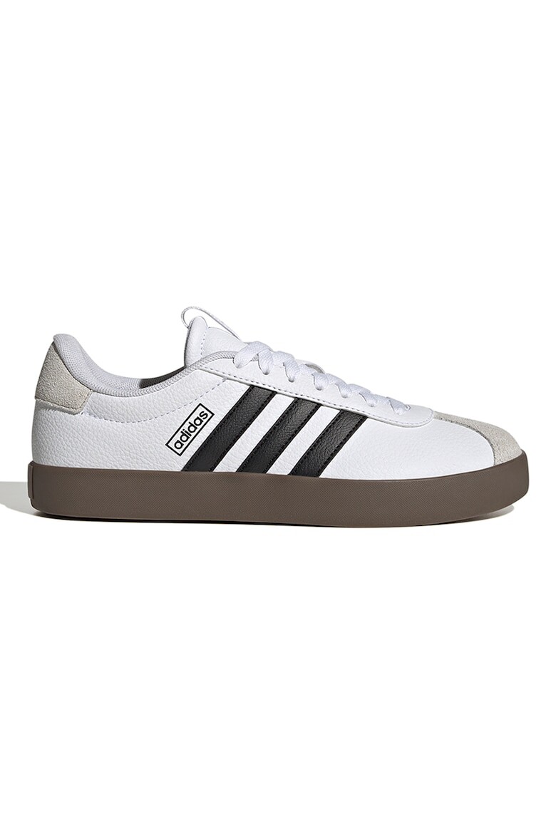 

Туфли VL Court из кожи и экокожи Adidas Sportswear, черный