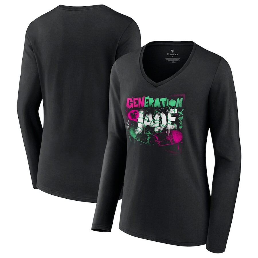 

Футболка с длинным рукавом Fanatics Branded Cora Jade, черный