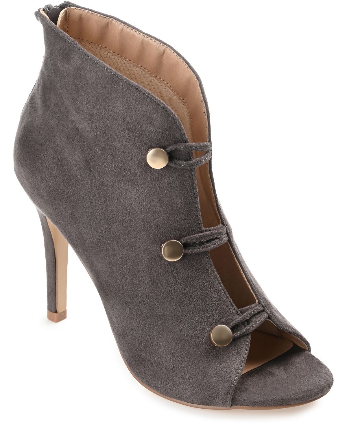 

Женские ботильоны Brecklin Journee Collection, серый