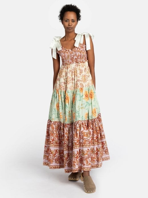

Платье колокольчик Free People, мультиколор