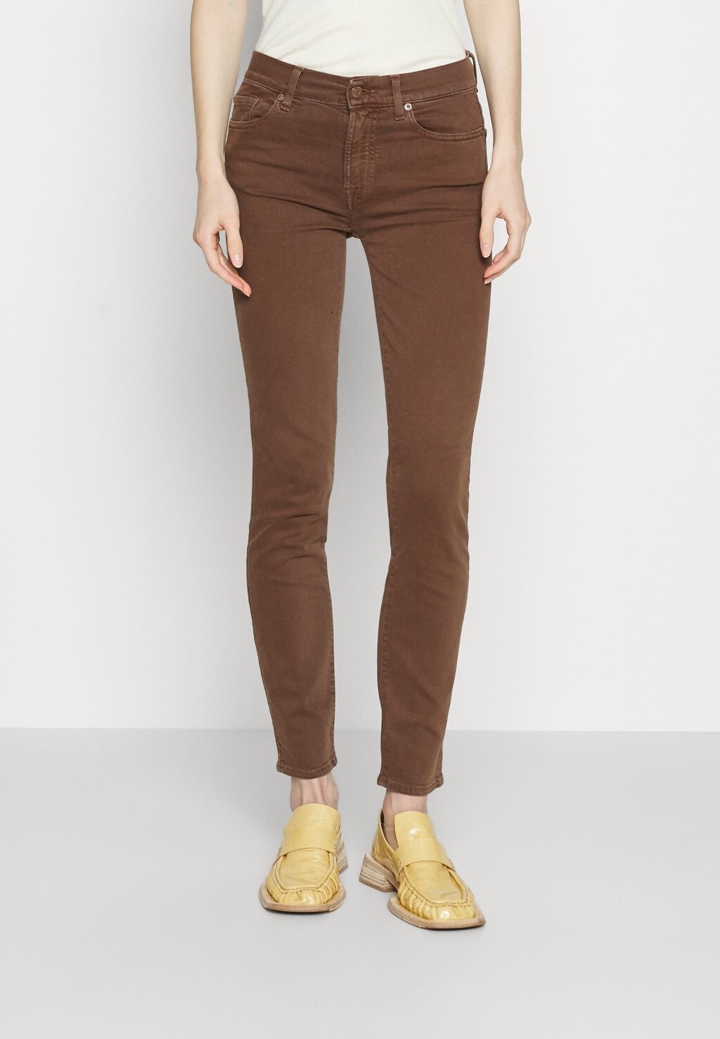 

Брюки 7 for all mankind, коричневый