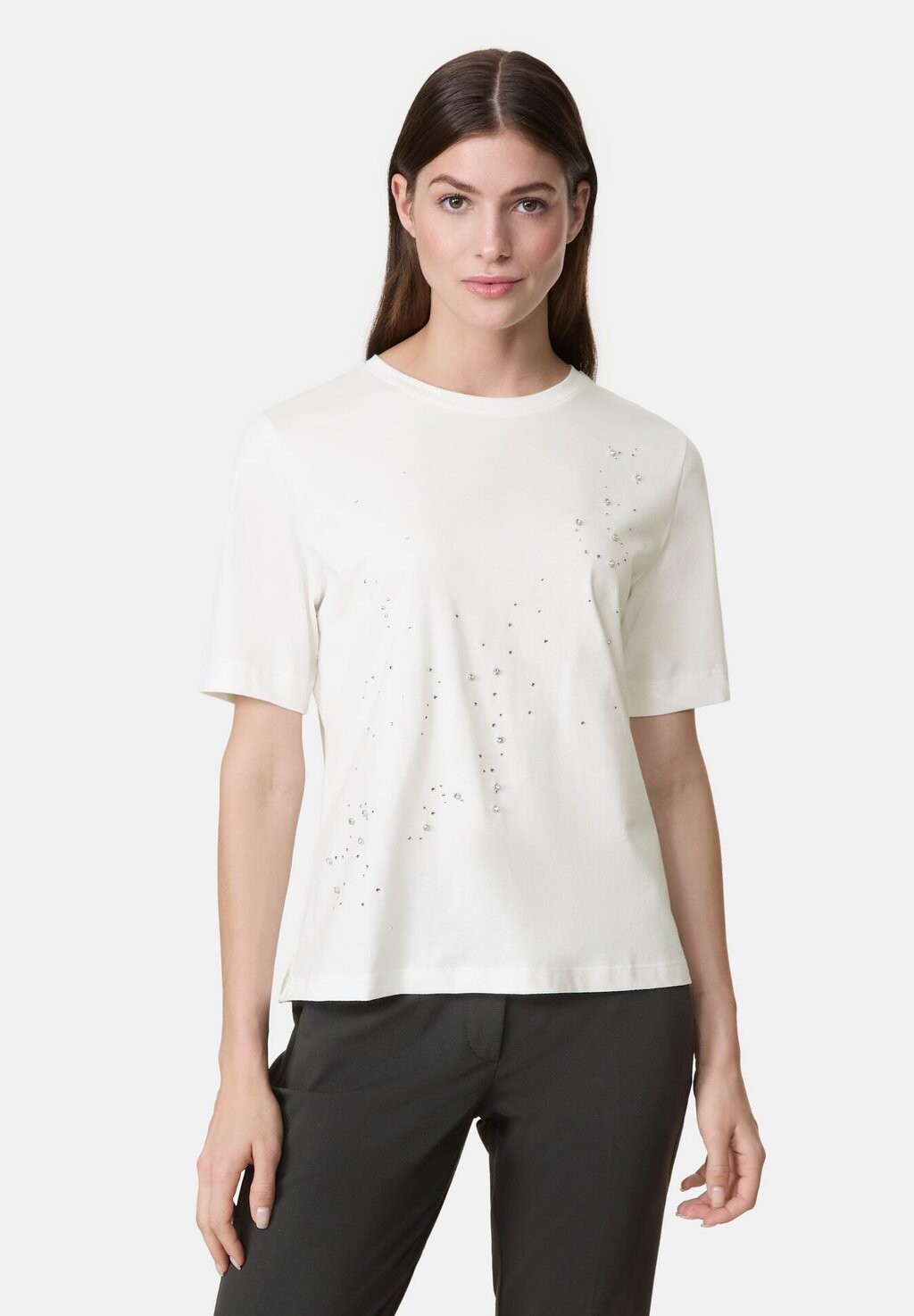

Футболка с принтом 1/2 ARM MIT STEINCHENDEKOR Gerry Weber, кремовый