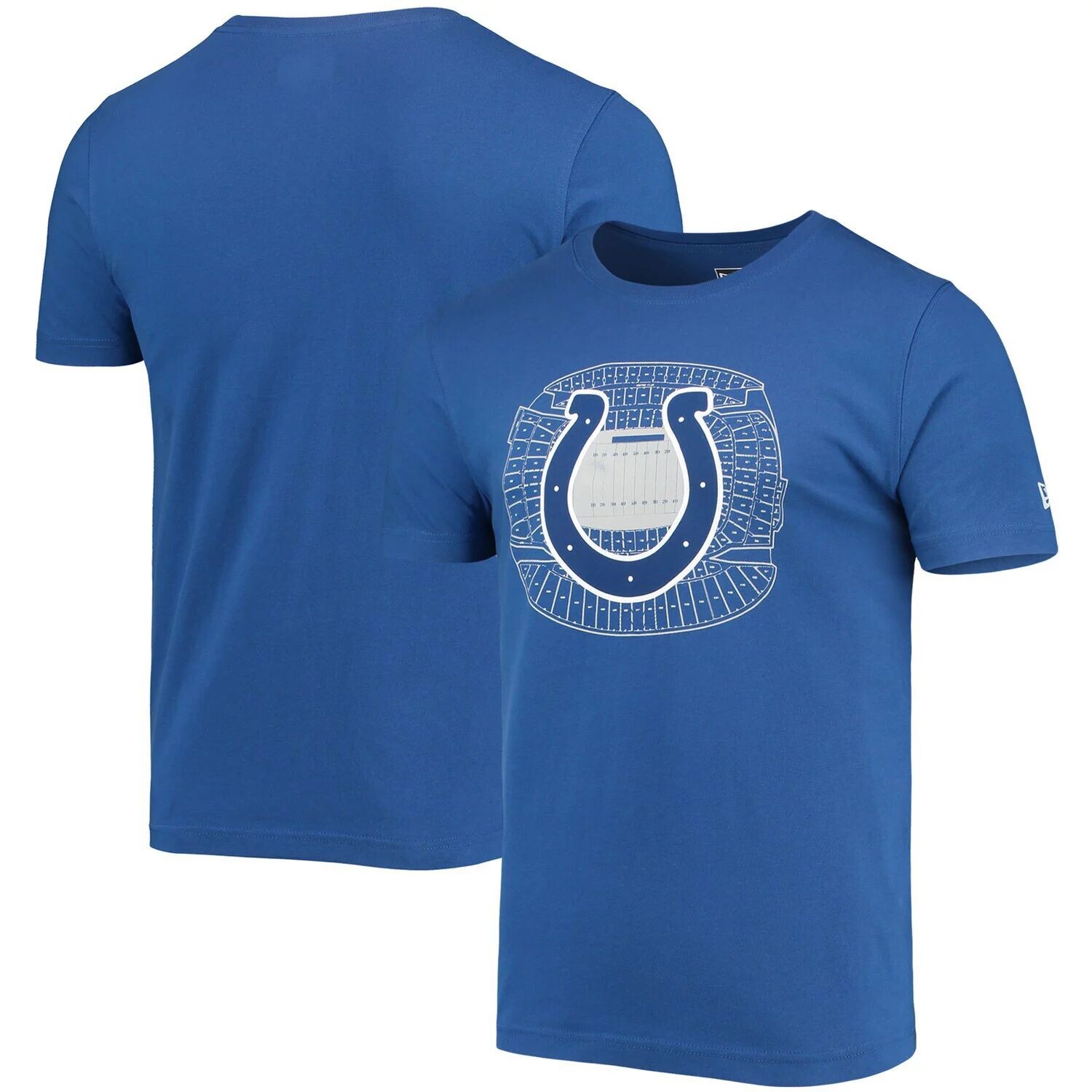 

Мужская футболка New Era Royal Indianapolis Colts Stadium
