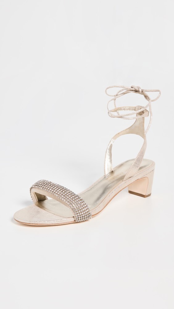 

Сандалии Loeffler Randall Jackie Mid Heel Ankle Wrap