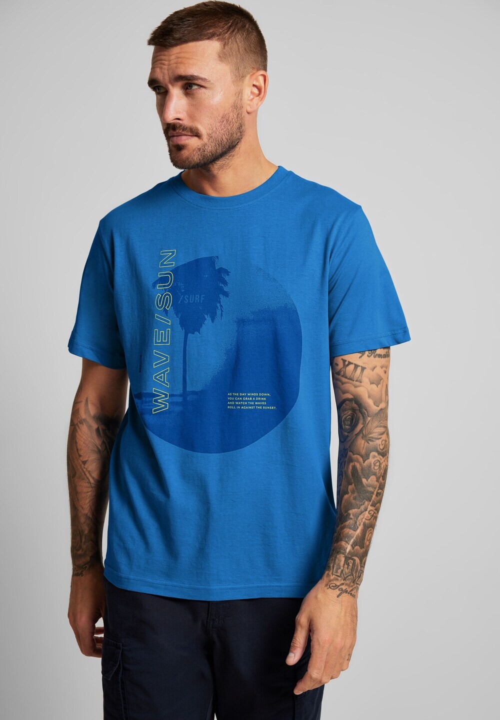 

Футболка Street One MEN, синий