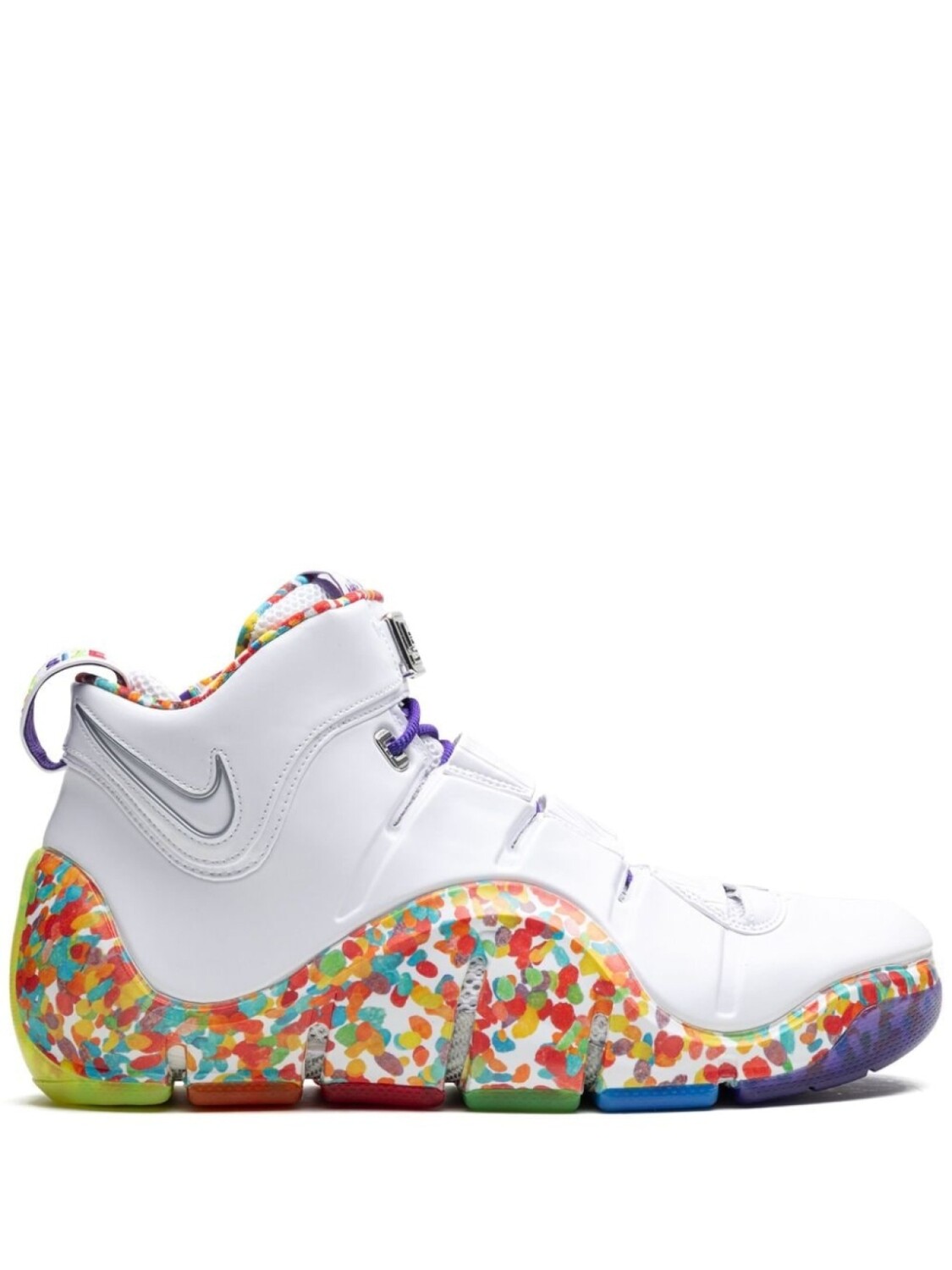 

Nike кроссовки LeBron 4 Fruity Pebbles, белый